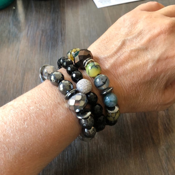 Beautiful semiprecious stone bracelets - Picture 7 of 14